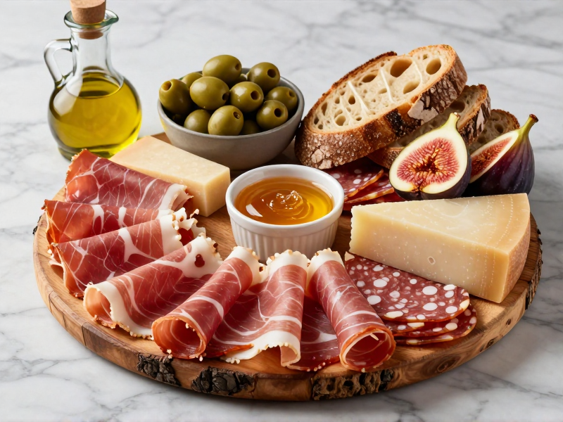 Antipasto della casa, tagliere di salumi e formaggi